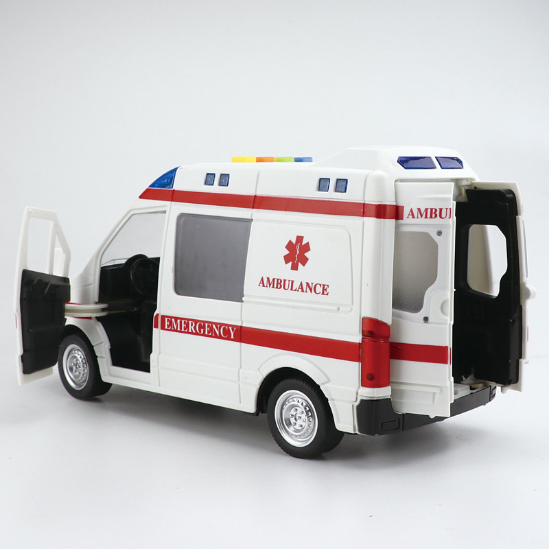 toy ambulance with doors that open